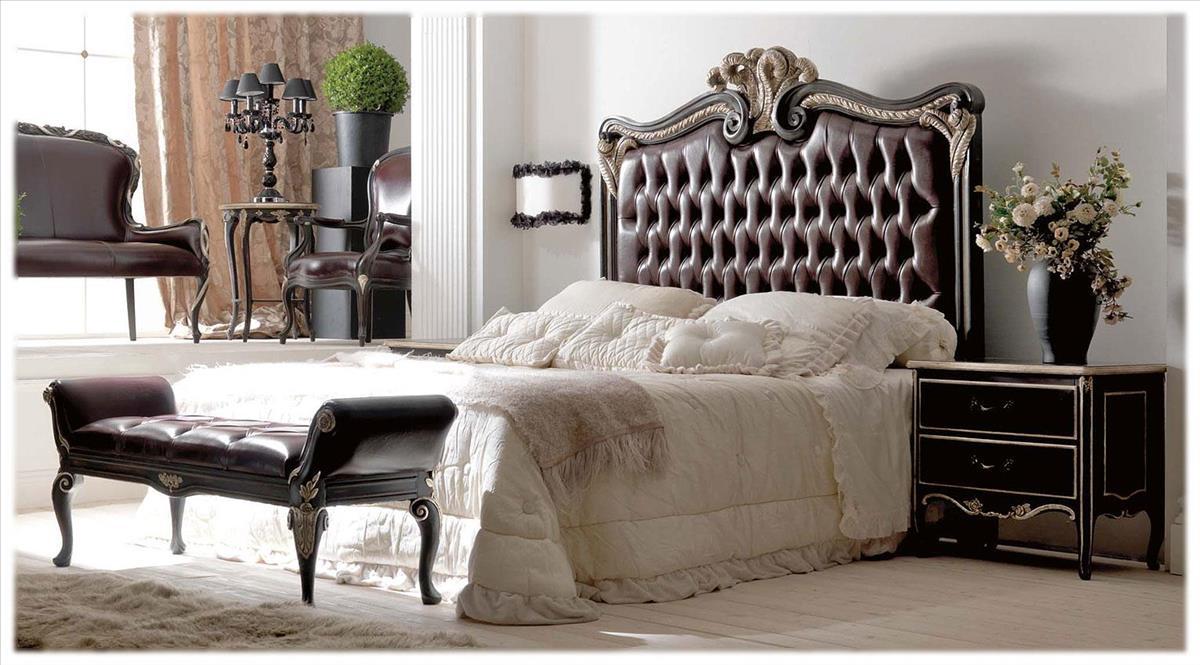 Купить Кровать 3057 LET B CAPITONE Savio Firmino в магазине итальянской мебели Irice home