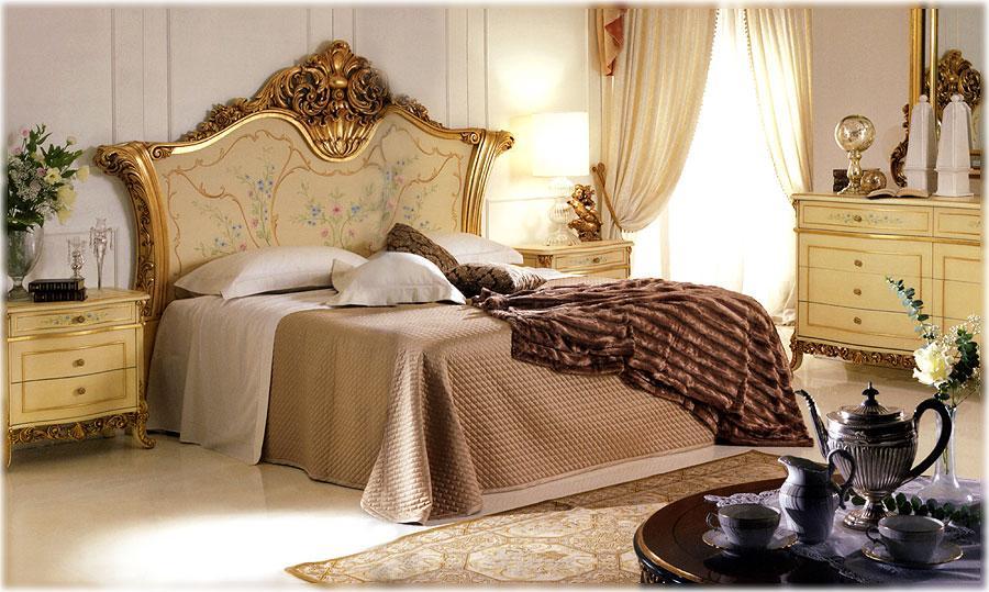 Купить Кровать 820 Cappellini Intagli в магазине итальянской мебели Irice home