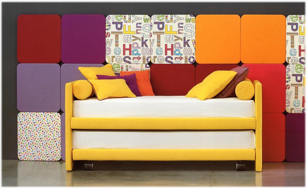Купить Кровать 2MUCH 257095P8N Twils в магазине итальянской мебели Irice home