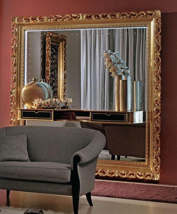 Зеркало The Frame Big Mirror-Baroque арт.3510508 Vismara