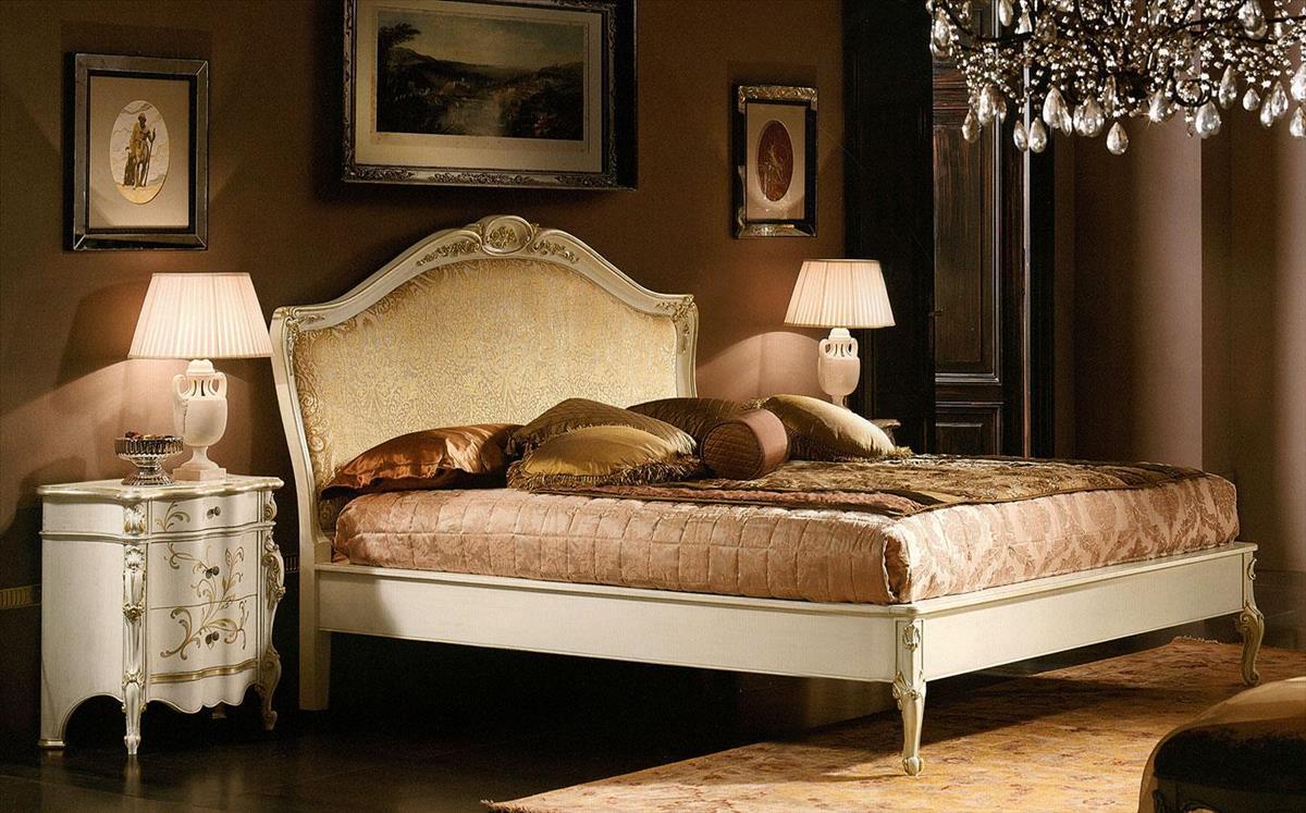 Купить Кровать 2056+2056-GLL Scappini в магазине итальянской мебели Irice home