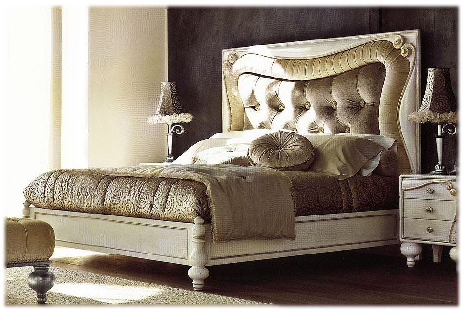 Купить Кровать Botero 5007 + 6101 Volpi в магазине итальянской мебели Irice home