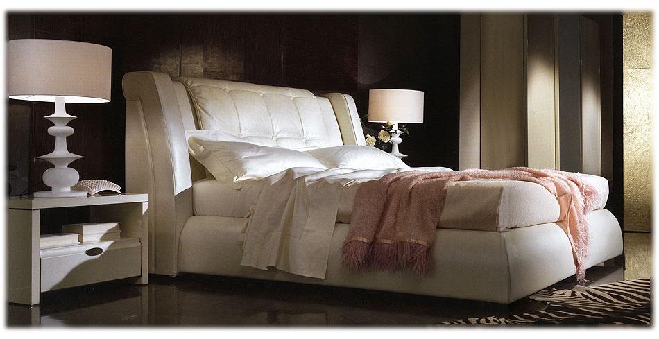 Купить Кровать Genesis Leather and Nura Bed T438K + T439 Turri в магазине итальянской мебели Irice home