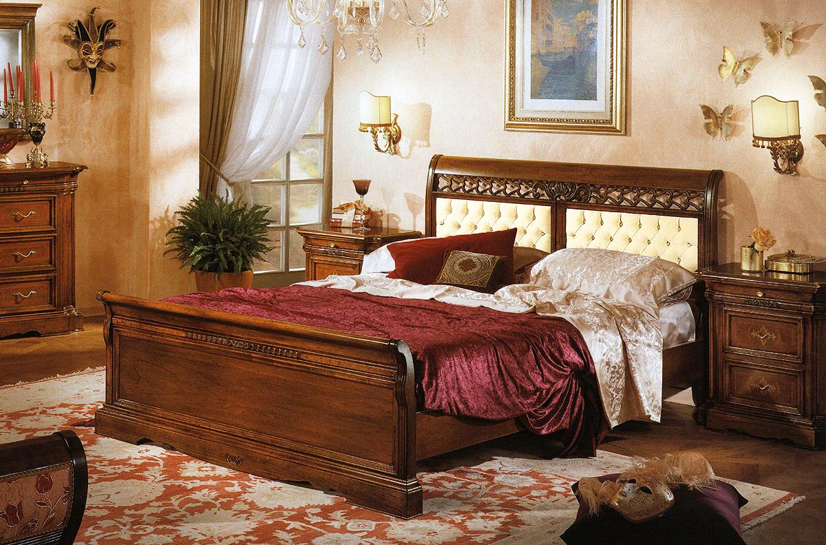 Купить Кровать E-616-LE Giuliacasa в магазине итальянской мебели Irice home