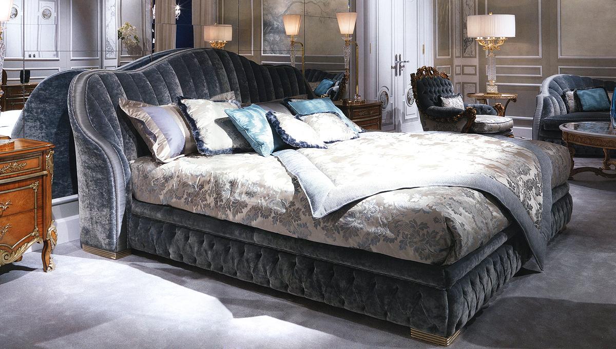 Купить Кровать SMERALDO BED Zanaboni в магазине итальянской мебели Irice home