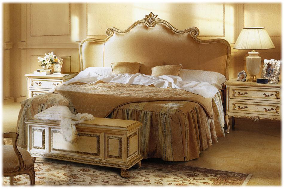 Купить Кровать Brahms 9639/TG21 Angelo Cappellini в магазине итальянской мебели Irice home