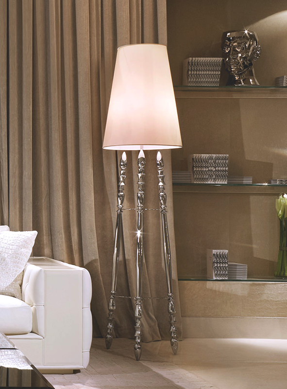 Купить Напольная лампа DAGONET 1 Visionnaire (Ipe Cavalli) в магазине итальянской мебели Irice home