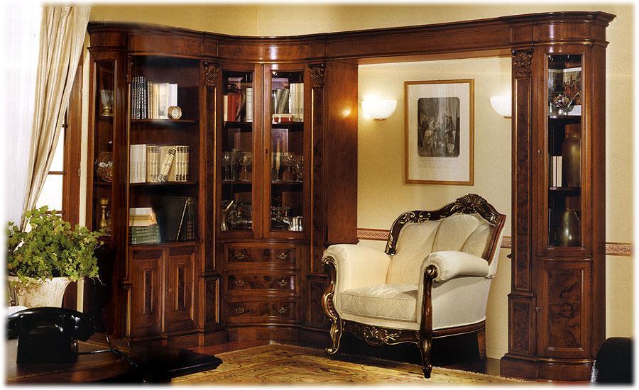 Купить Книжный шкаф M397 Mirandola в магазине итальянской мебели Irice home