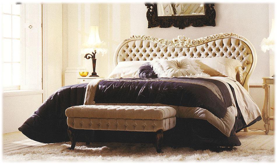 Купить Кровать Boemia 5011 + 6101 Volpi в магазине итальянской мебели Irice home