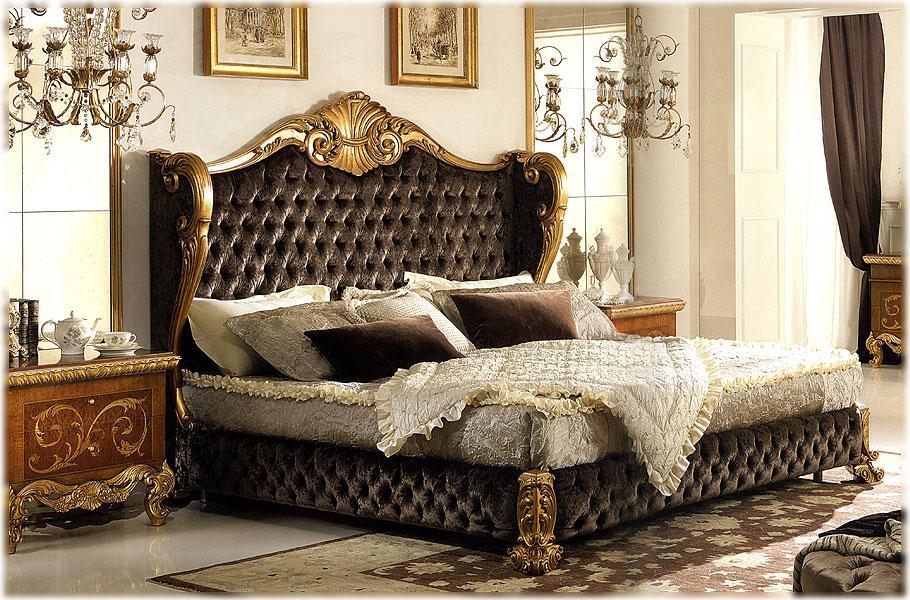 Купить Кровать 830 Cappellini Intagli в магазине итальянской мебели Irice home