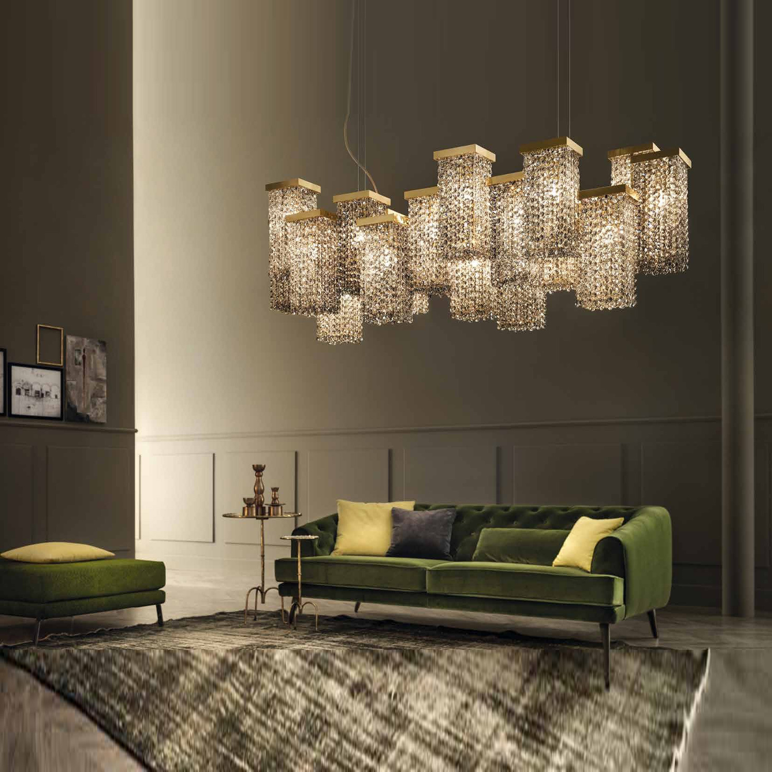 Купить Подвесной светильник SKYLINE S20 Masiero в магазине итальянской мебели Irice home