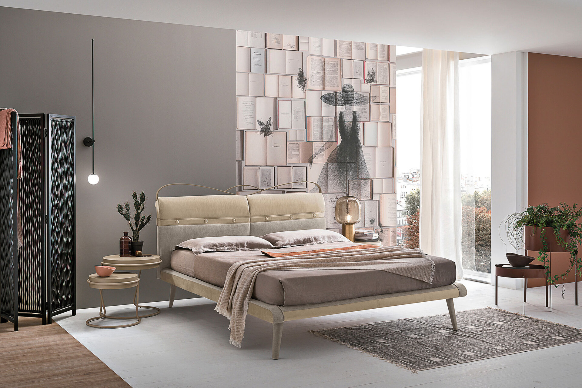 Купить Кровать CORFU Target Point в магазине итальянской мебели Irice home