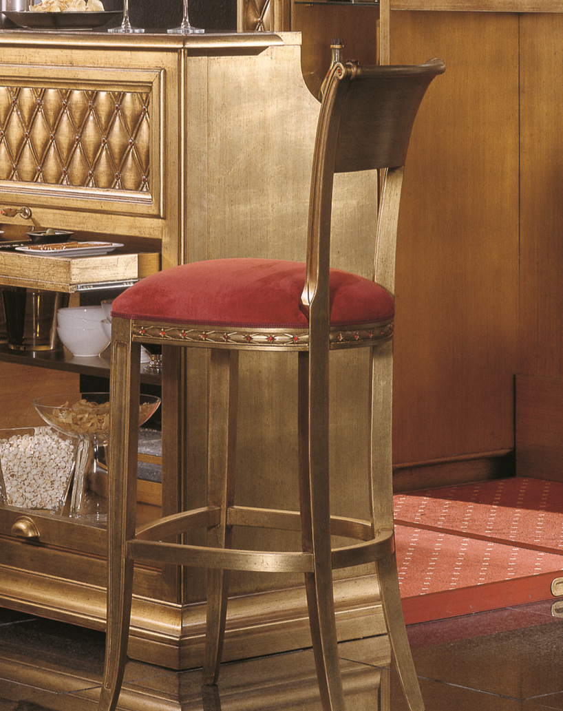 Купить Барный стул Phedra Glamour (1070SW_B) Bakokko в магазине итальянской мебели Irice home
