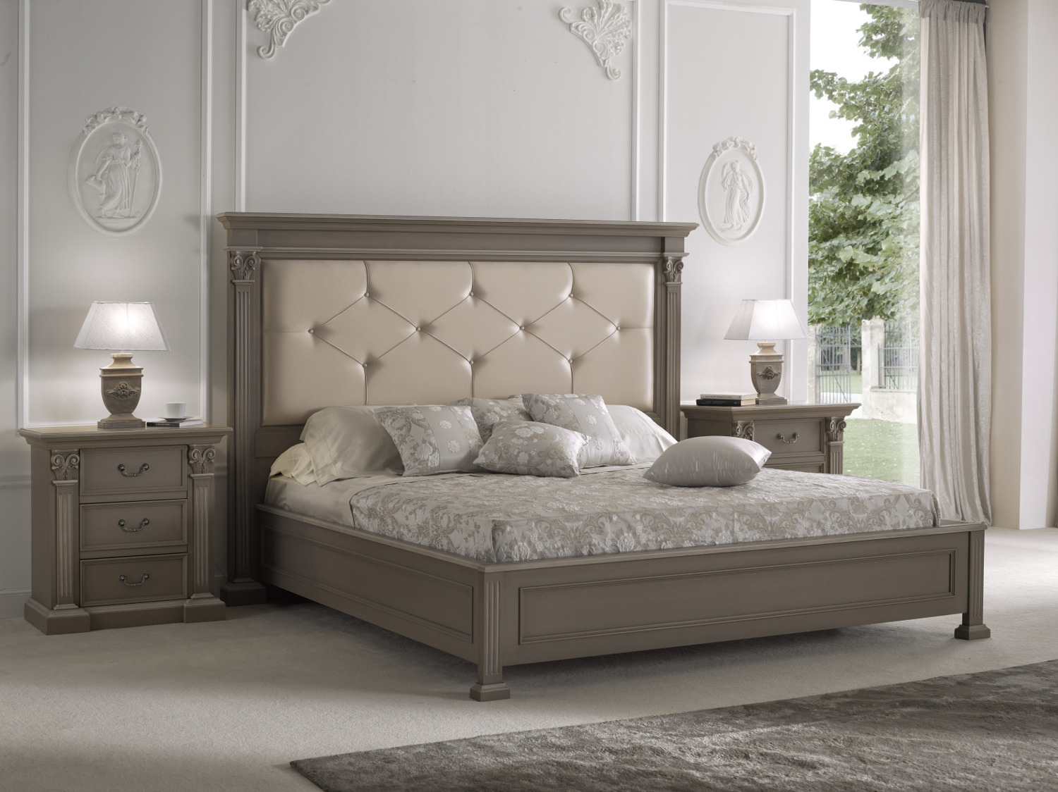 Купить Кровать (2670-GL) Scappini в магазине итальянской мебели Irice home фото №2