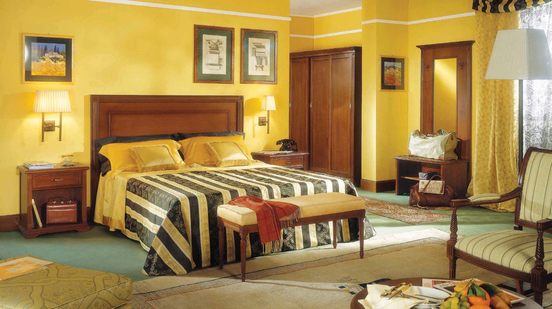Купить Кровать (580/180N) Scappini в магазине итальянской мебели Irice home