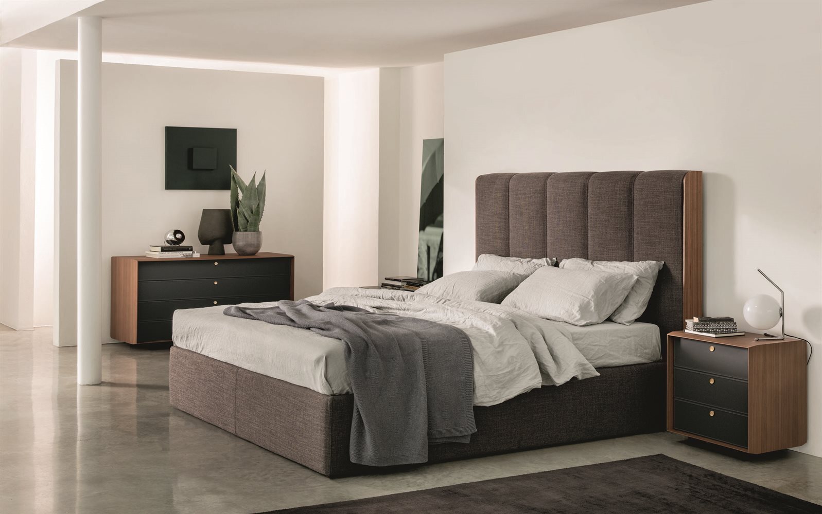 Купить Кровать Aida Porada в магазине итальянской мебели Irice home