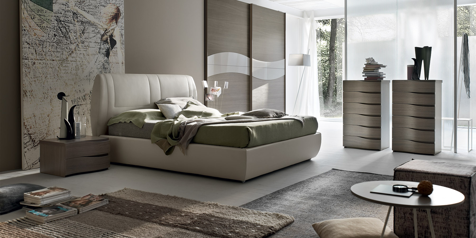 Купить Кровать SOFT Maronese ACF в магазине итальянской мебели Irice home