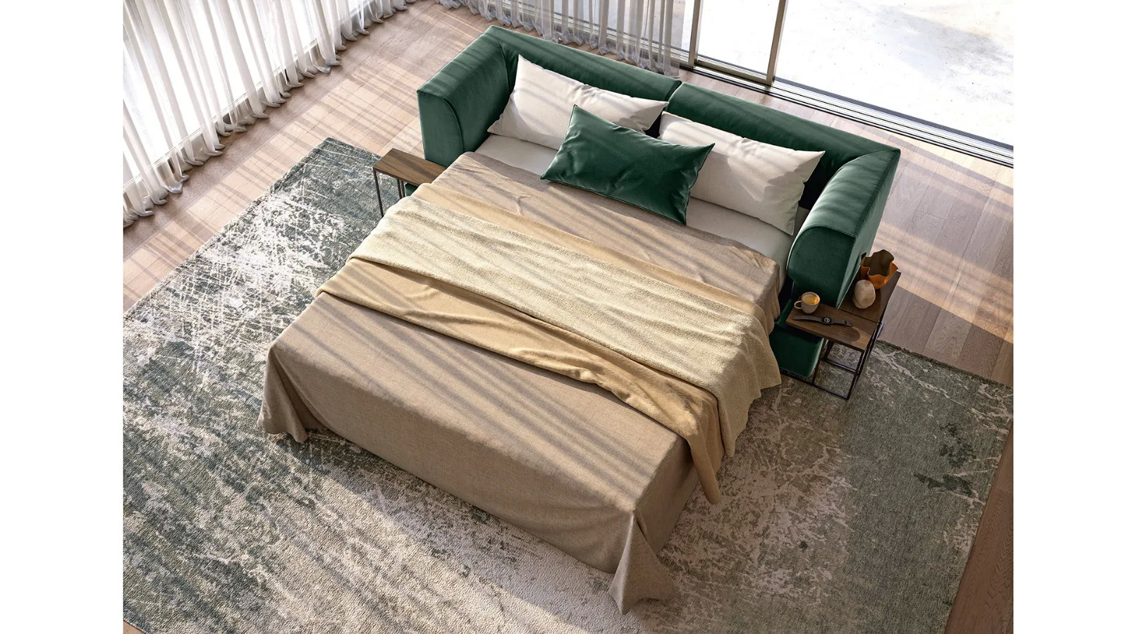 Купить Диван-кровать TAMIR Doimo Salotti в магазине итальянской мебели Irice home фото №4