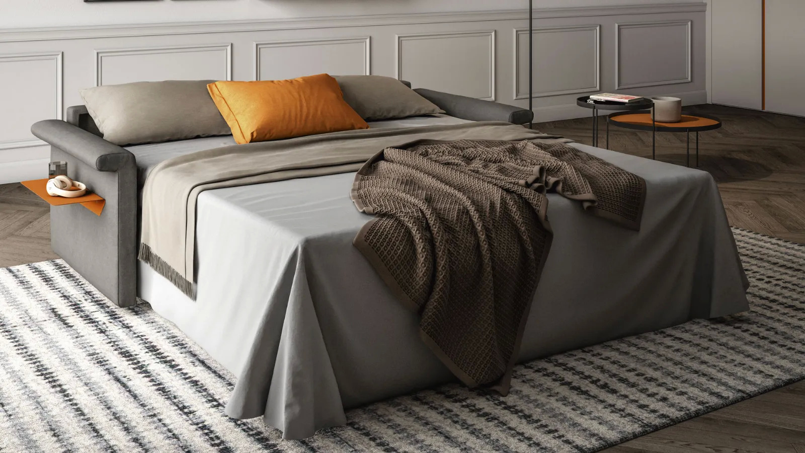 Купить Диван-кровать TOBIAS Doimo Salotti в магазине итальянской мебели Irice home фото №2