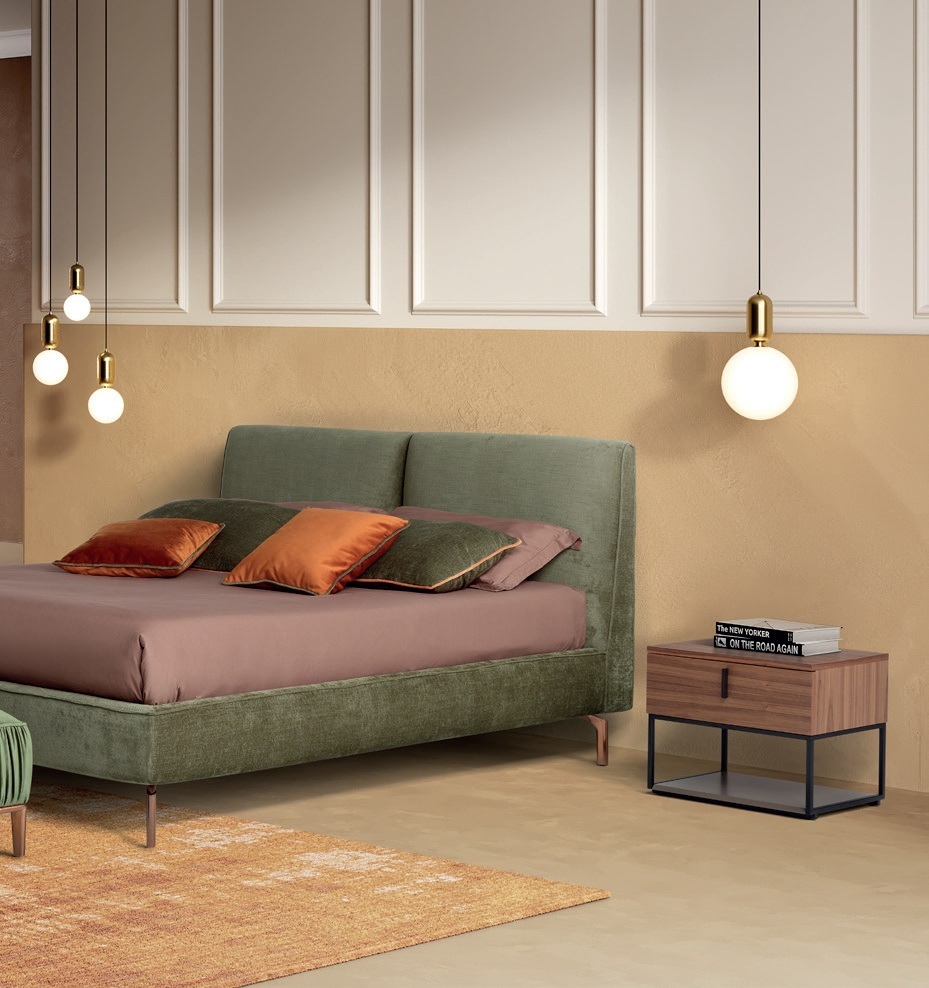 Купить Кровать Iris Novaluna в магазине итальянской мебели Irice home