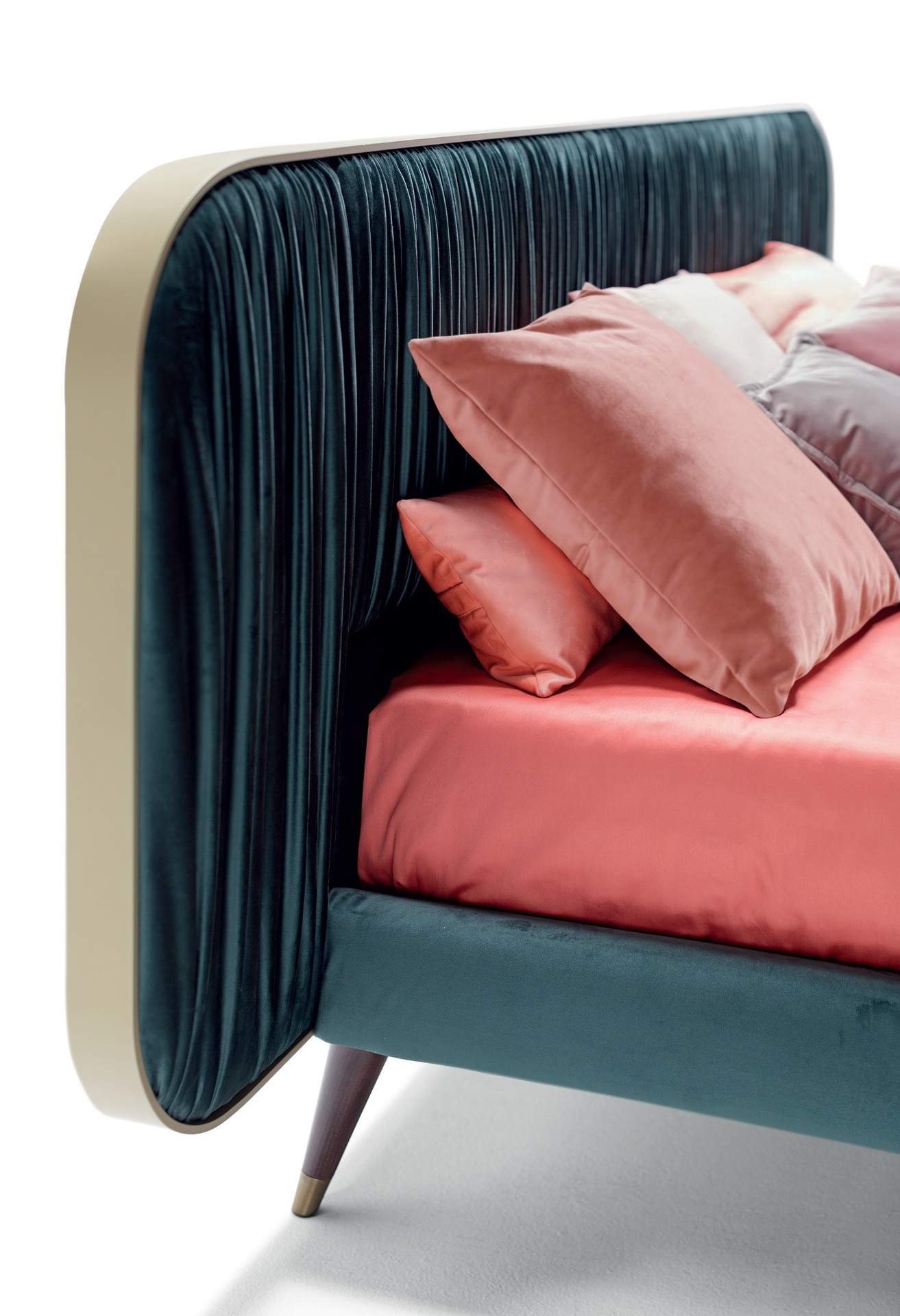 Купить Кровать Elysium Velvet Novaluna в магазине итальянской мебели Irice home фото №3