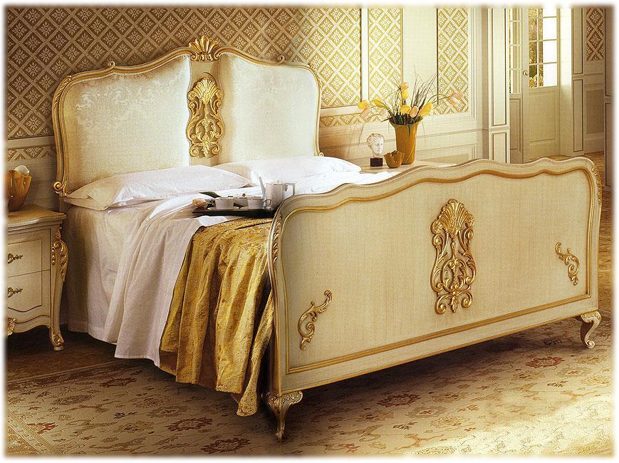 Купить Кровать Bach 10040/18 Angelo Cappellini в магазине итальянской мебели Irice home