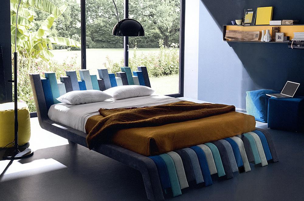 Купить Кровать CUBED COLOR CCM Bolzan Letti в магазине итальянской мебели Irice home