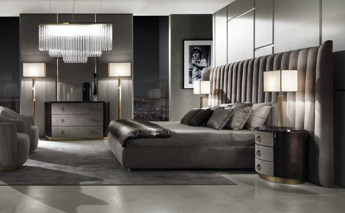 Купить Кровать HERMES MAXI DV Home Collection в магазине итальянской мебели Irice home