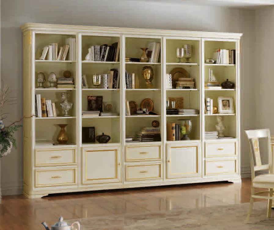 Купить Книжный шкаф 6010T Mirandola в магазине итальянской мебели Irice home
