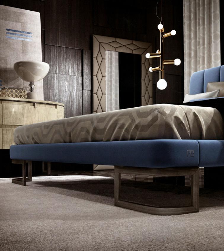 Купить Кровать MIU ELN 5551 K Franco Bianchini в магазине итальянской мебели Irice home фото №2