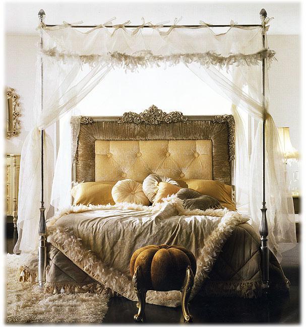 Купить Кровать Teodoro 5014 + 6101 5984 Volpi в магазине итальянской мебели Irice home
