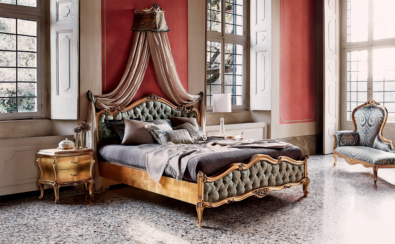 Купить Кровать Asea 1702 Silik в магазине итальянской мебели Irice home