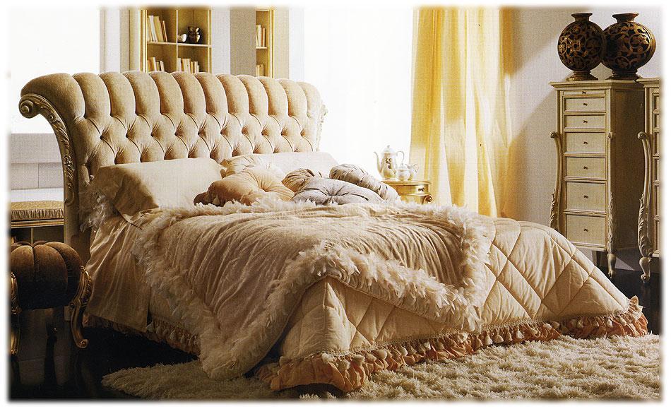 Купить Кровать SOFIA 5050 + 6101 Volpi в магазине итальянской мебели Irice home