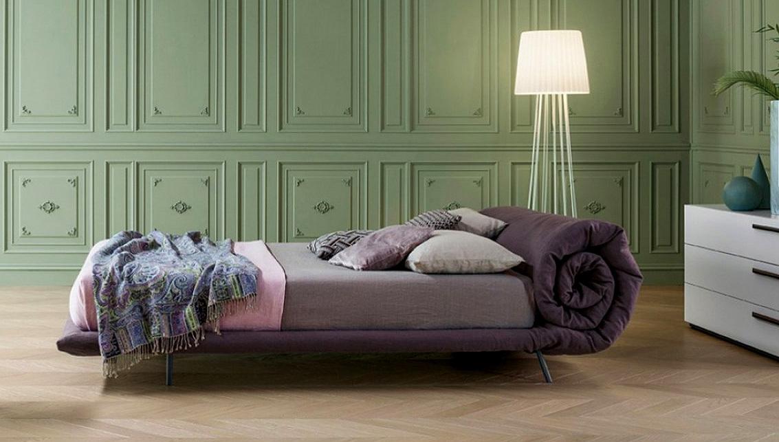 Купить Кровать BLANKET LBN6 Bonaldo в магазине итальянской мебели Irice home фото №2