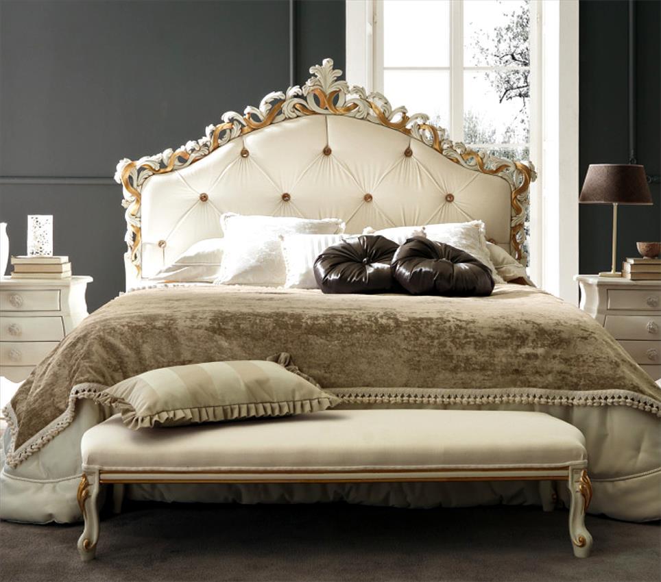 Купить Кровать Topazio TOM29 Bolzan Letti в магазине итальянской мебели Irice home