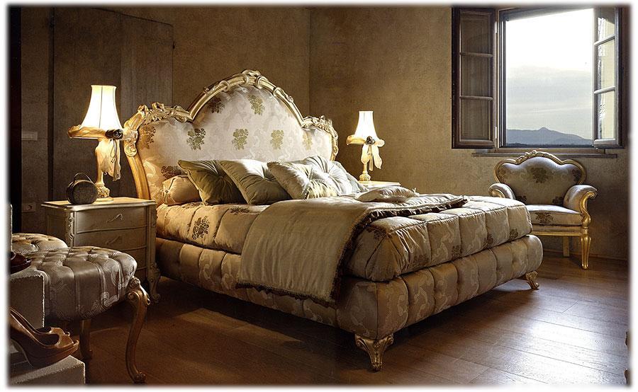 Купить Кровать Diletta 5018+6108 Volpi в магазине итальянской мебели Irice home