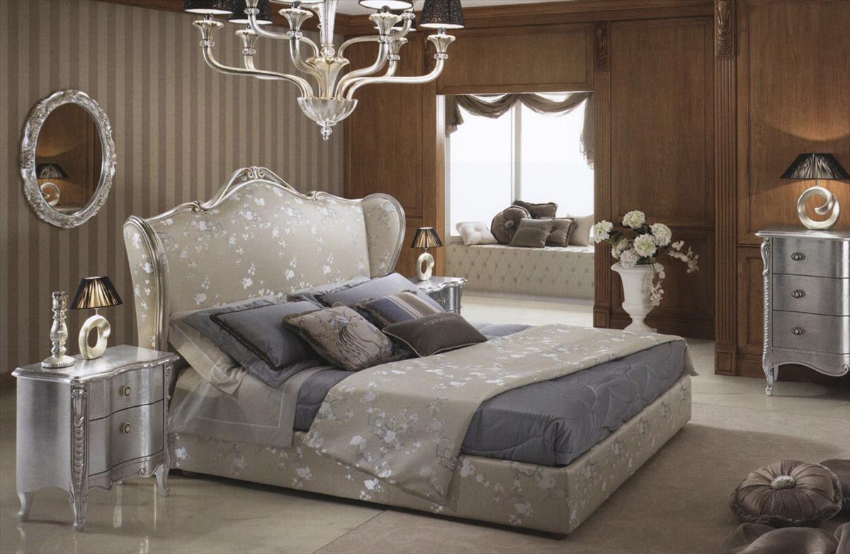 Купить Кровать SILVER Piermaria в магазине итальянской мебели Irice home