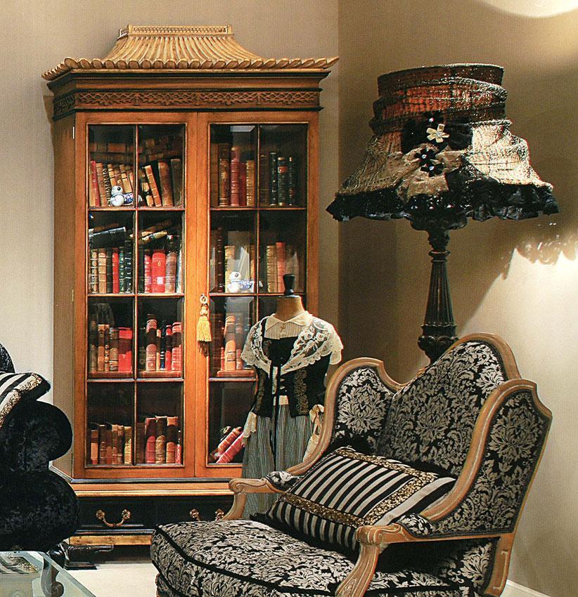 Купить Книжный шкаф Shanghai 2701 Provasi в магазине итальянской мебели Irice home