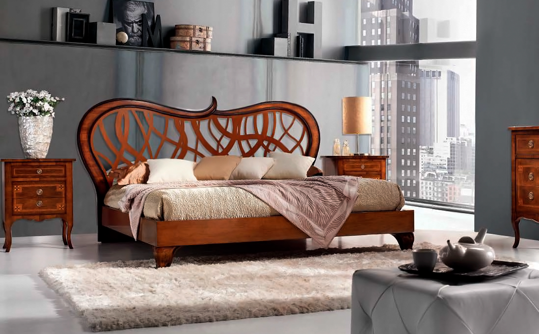 Купить Кровать Elegant VI60-LS Giuliacasa в магазине итальянской мебели Irice home