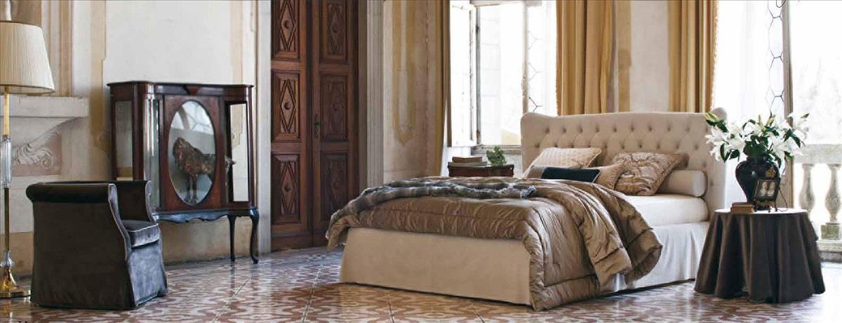 Купить Кровать TOMMY CAPITONNE 23016518N Twils в магазине итальянской мебели Irice home