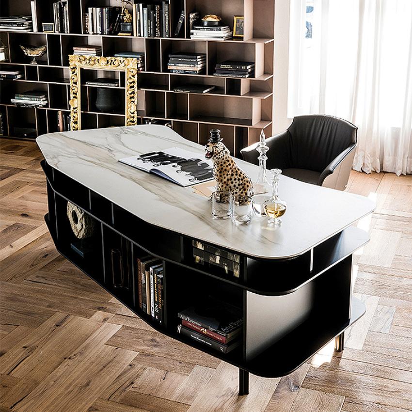 Купить Письменный стол WALL STREET Cattelan Italia в магазине итальянской мебели Irice home