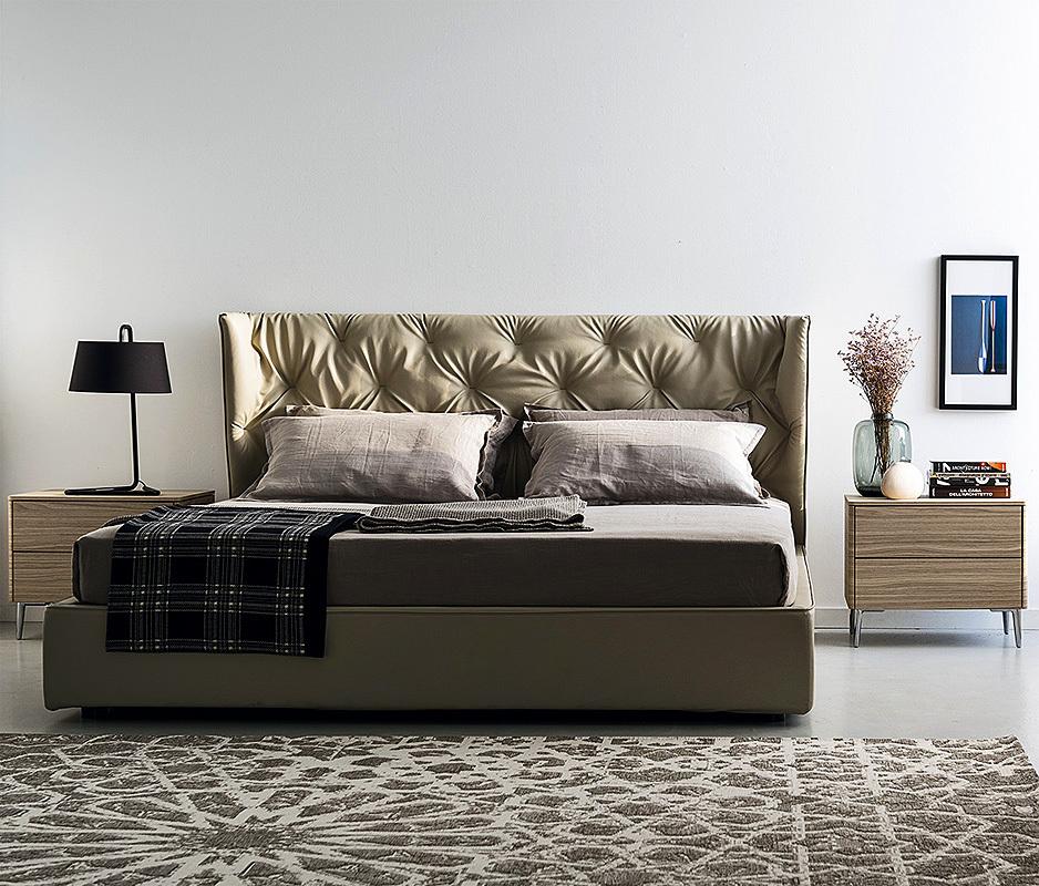 Купить Кровать WYNN CS/6049-G Calligaris в магазине итальянской мебели Irice home