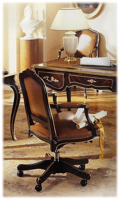 Купить Рабочее кресло Borromini 0653/G Angelo Cappellini в магазине итальянской мебели Irice home фото №2