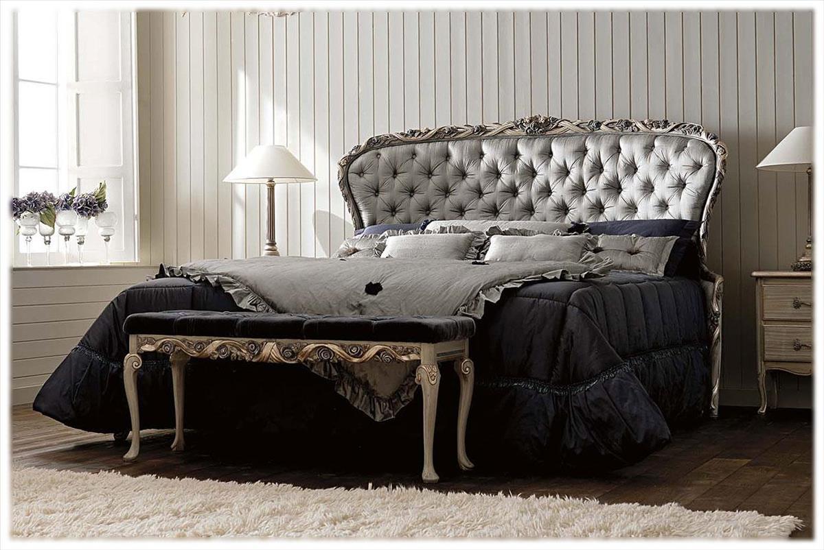 Купить Кровать 3058 LET B CAPITONE Savio Firmino в магазине итальянской мебели Irice home