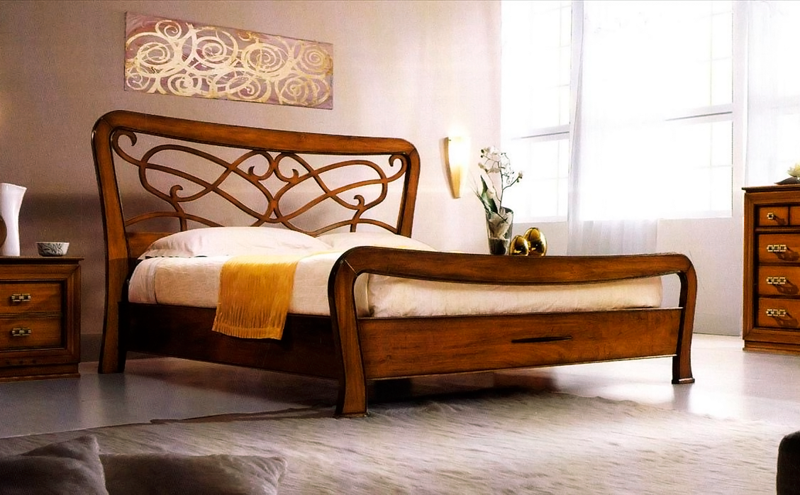 Купить Кровать 2071/P-VR Giuliacasa в магазине итальянской мебели Irice home