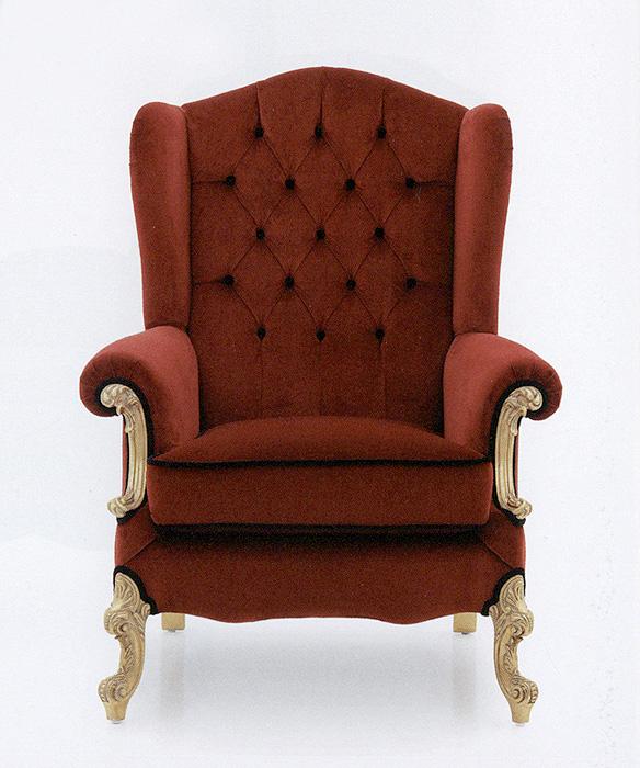Купить Кресло ENEIDE 9502P Seven Sedie в магазине итальянской мебели Irice home