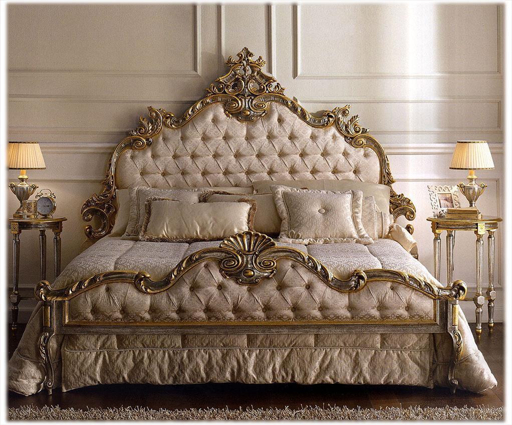 Купить Кровать 302/P IMB Andrea Fanfani в магазине итальянской мебели Irice home