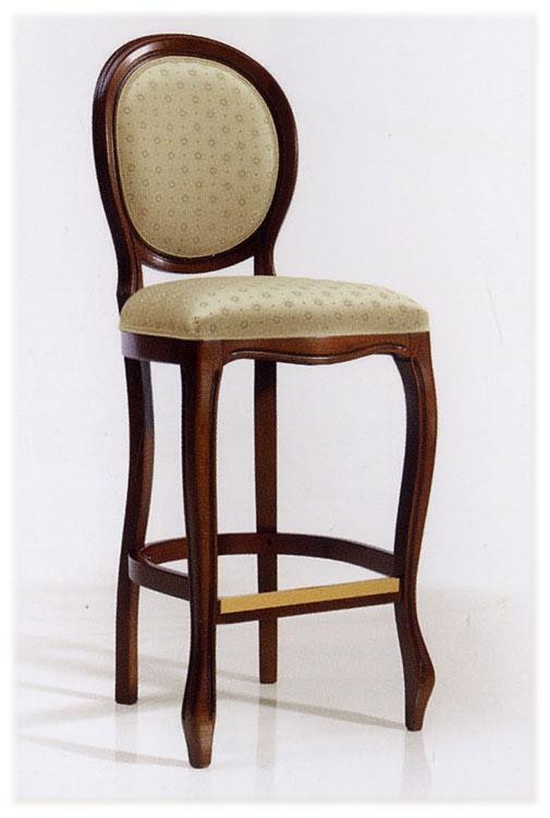 Купить Барный стул LIBERTY 0205B Seven Sedie в магазине итальянской мебели Irice home