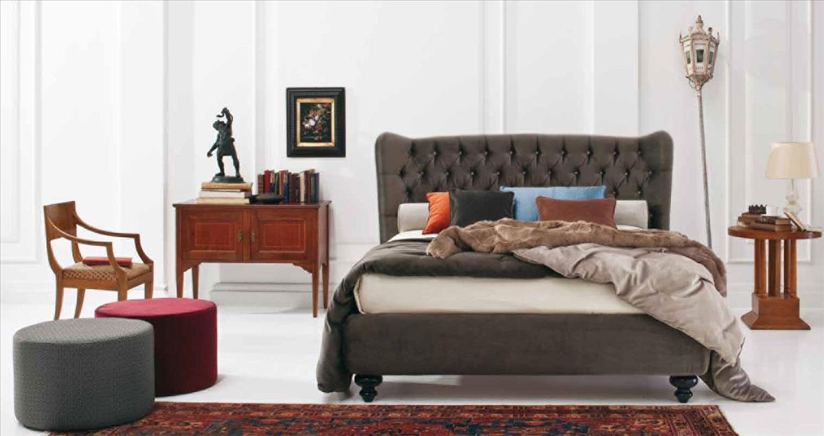 Купить Кровать TOMMY CAPITONNE 23016518N 1 Twils в магазине итальянской мебели Irice home