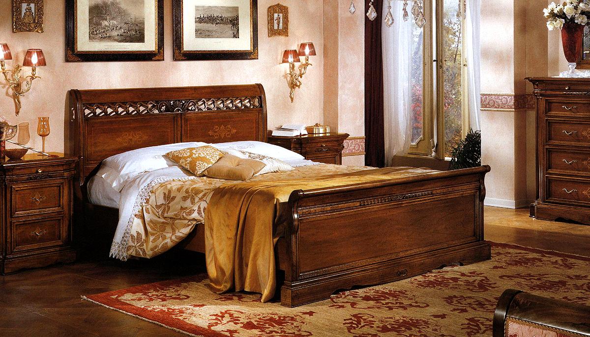 Купить Кровать E-615-LE Giuliacasa в магазине итальянской мебели Irice home